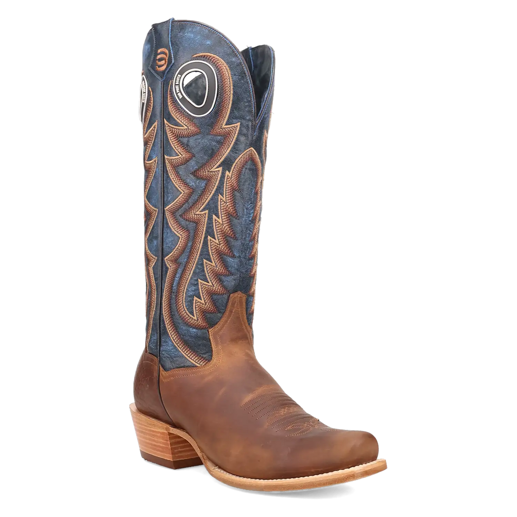 Dan Post Bucky - Men's Leather Cowboy Boots Blue