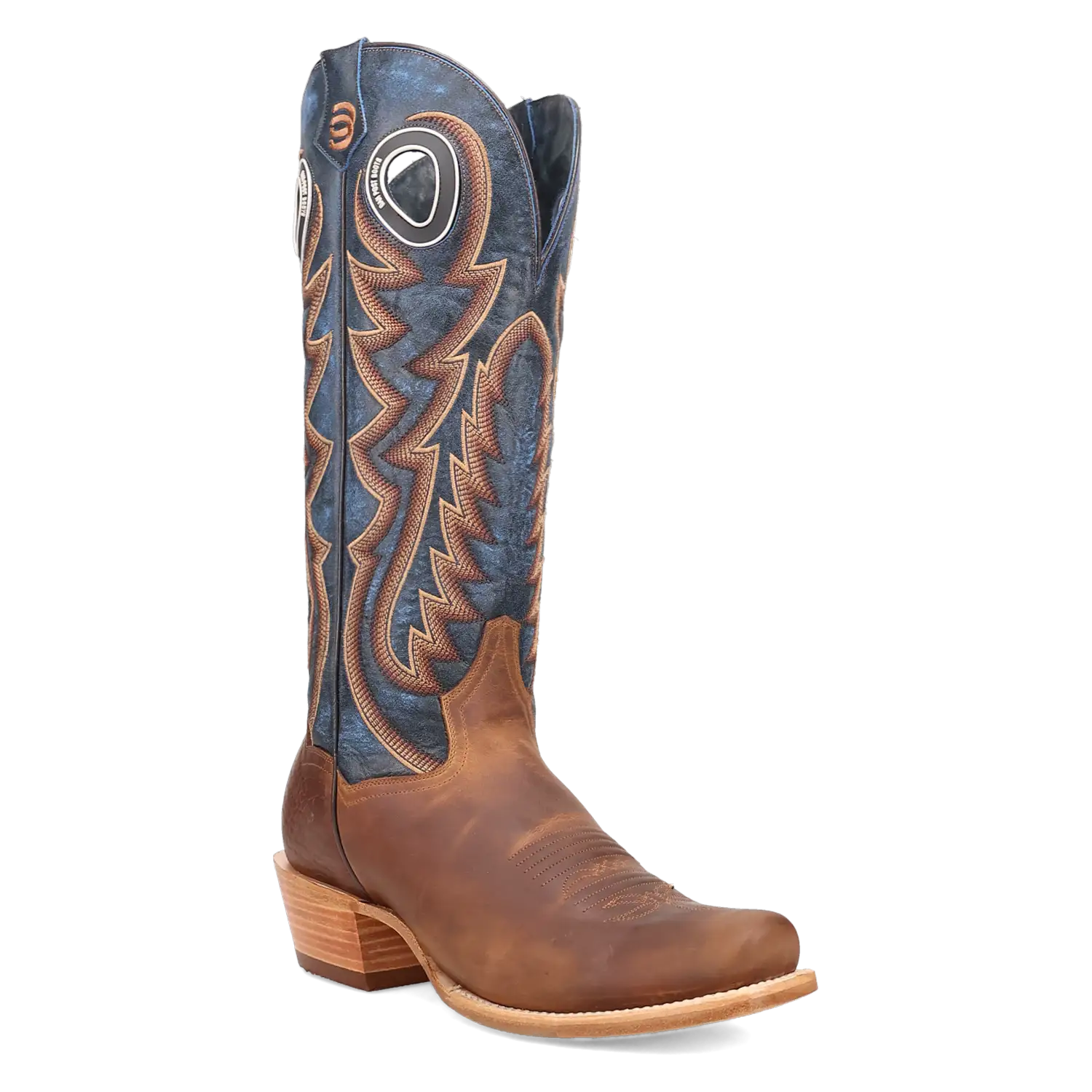 Dan Post Bucky - Men's Leather Cowboy Boots Blue