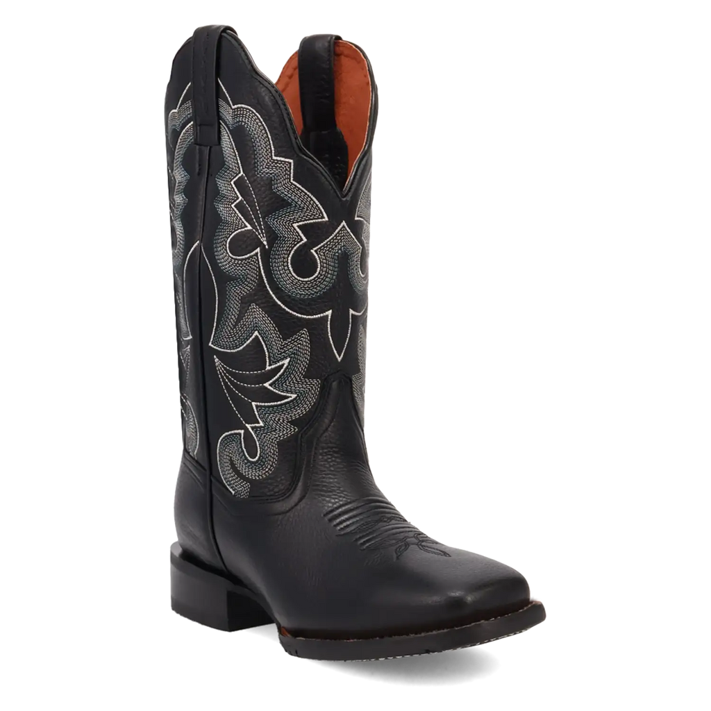 Dan Post Lizzie - Women's Leather Cowgirl Boots Black