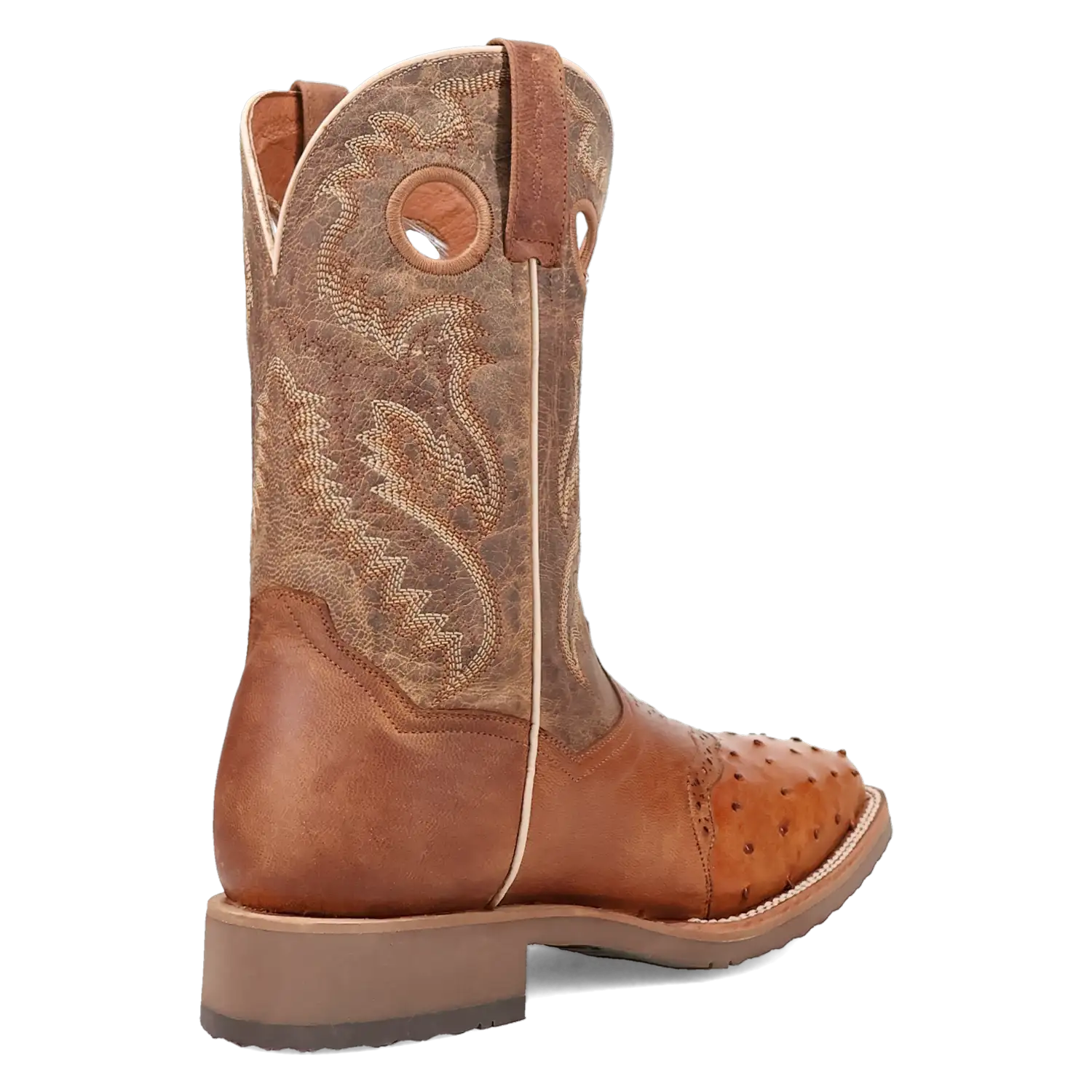 Dan Post Martel - Men's Ostrich Skin Leather Cowboy Boots