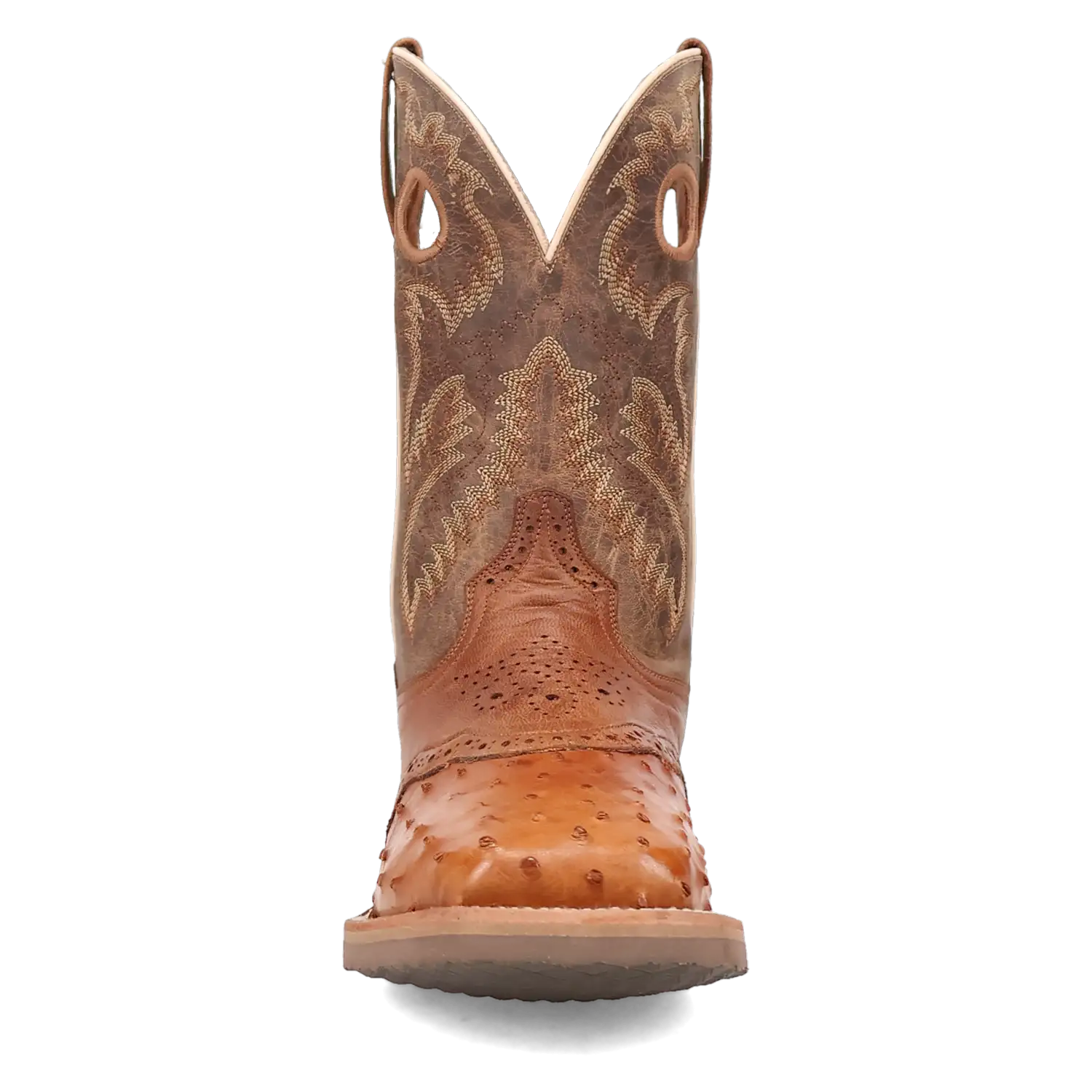 Dan Post Martel - Men's Ostrich Skin Leather Cowboy Boots