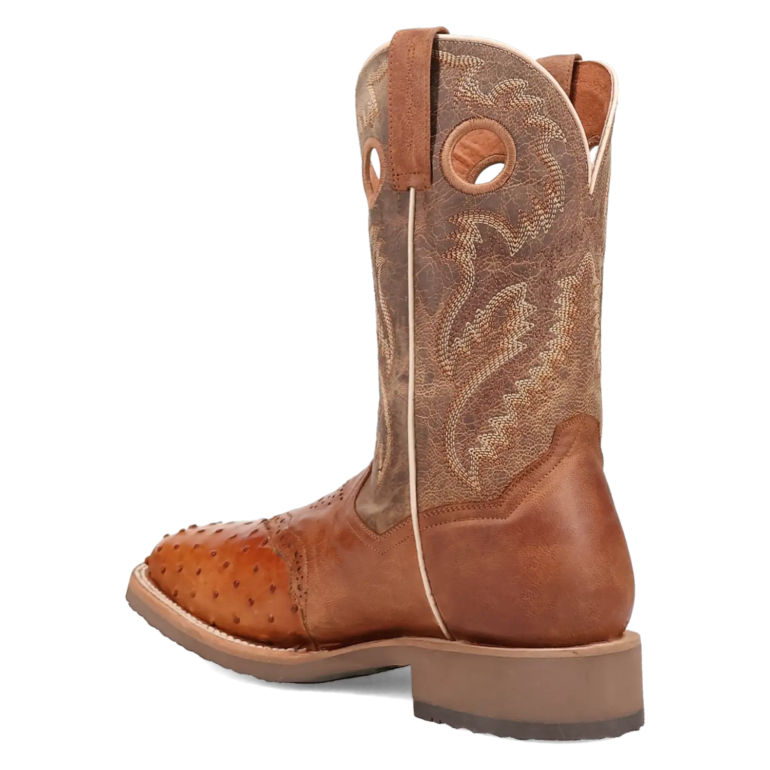 Dan Post Martel - Men's Ostrich Skin Leather Cowboy Boots