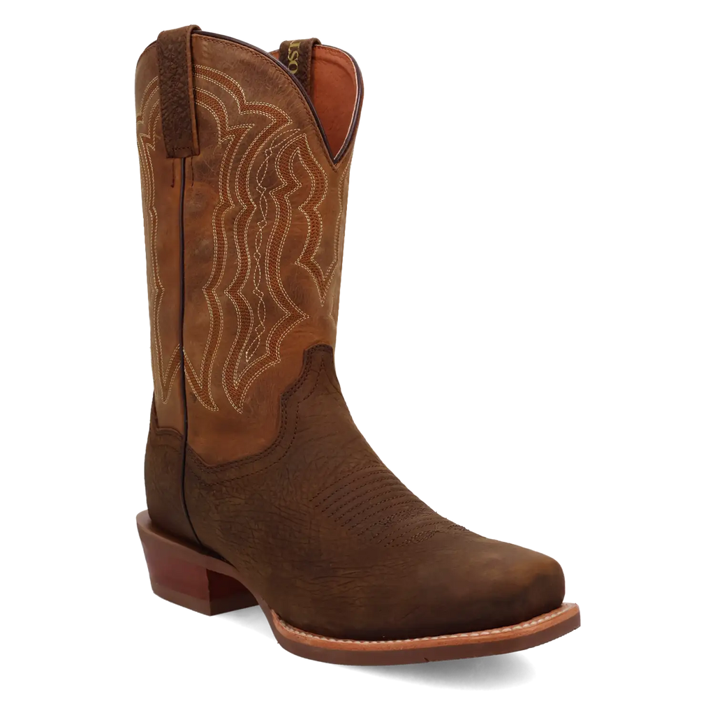 Dan Post Creed - Men's Leather Cowboy Boots Tan
