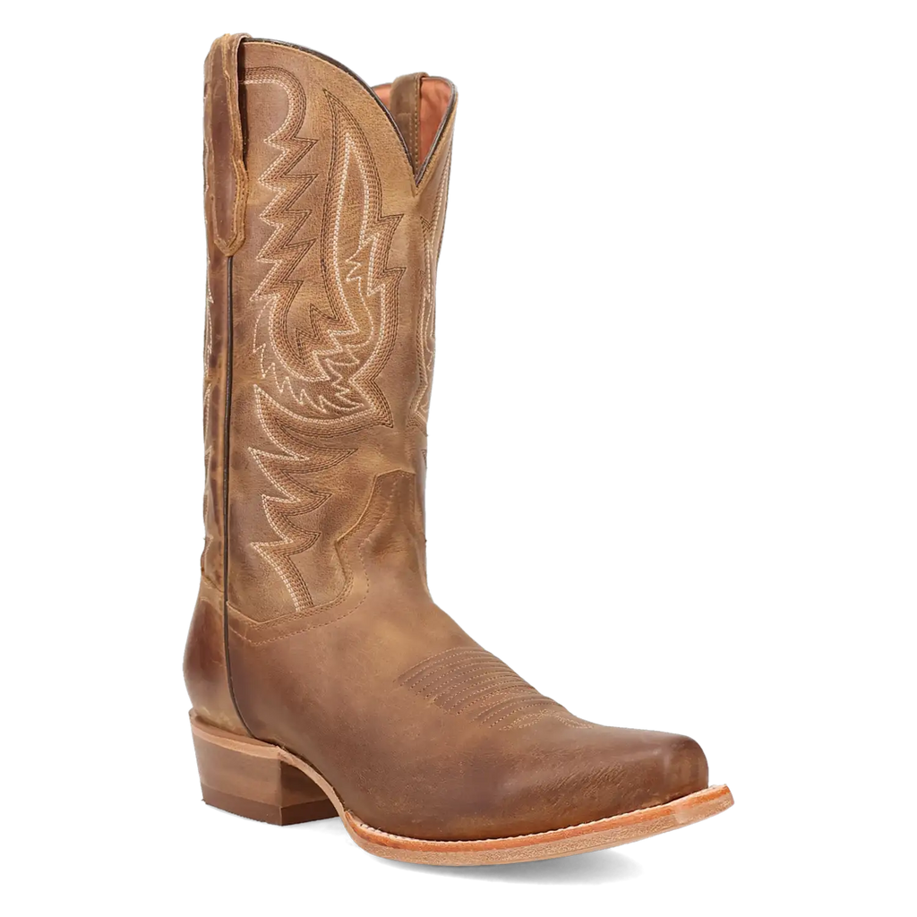 Dan Post Roman - Men's Leather Cowboy Boots Tan