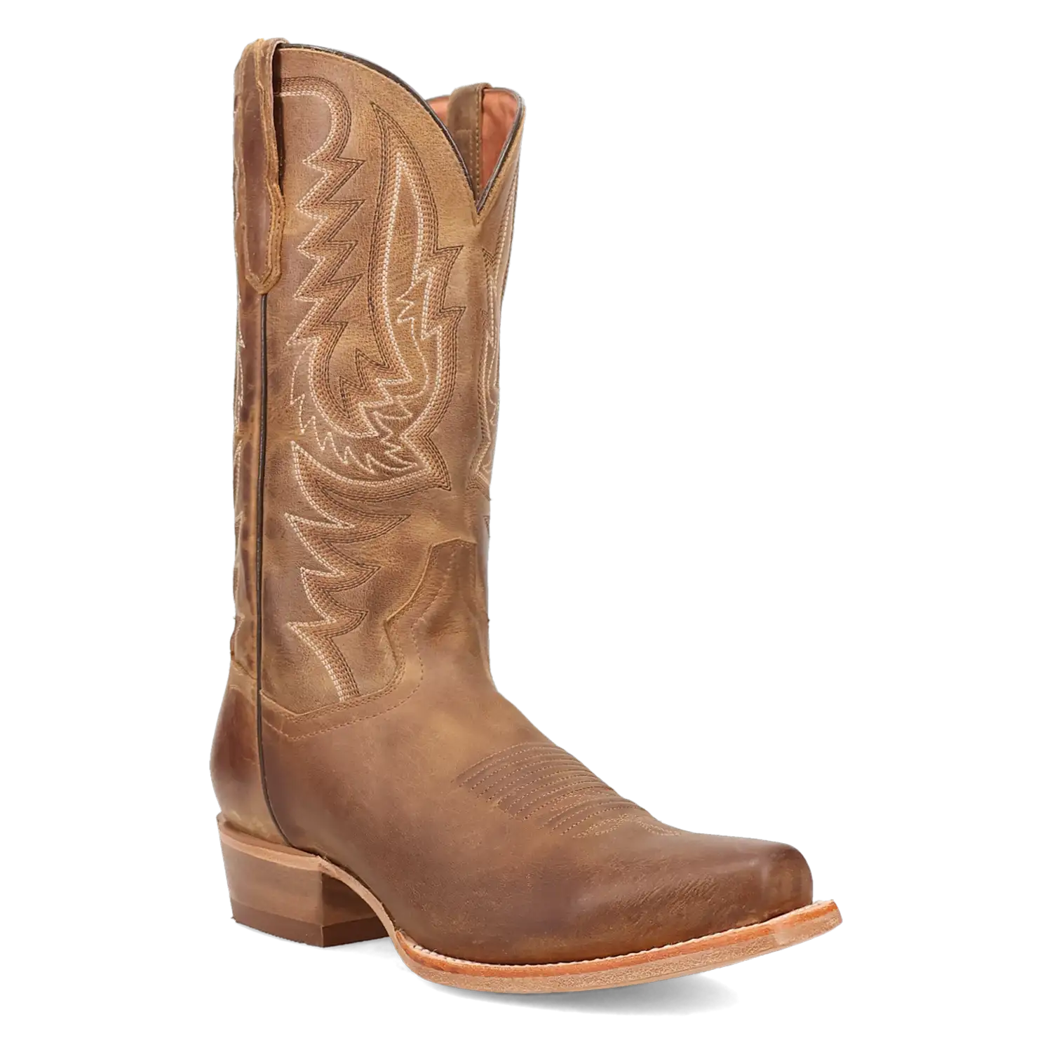 Dan Post Roman - Men's Leather Cowboy Boots Tan