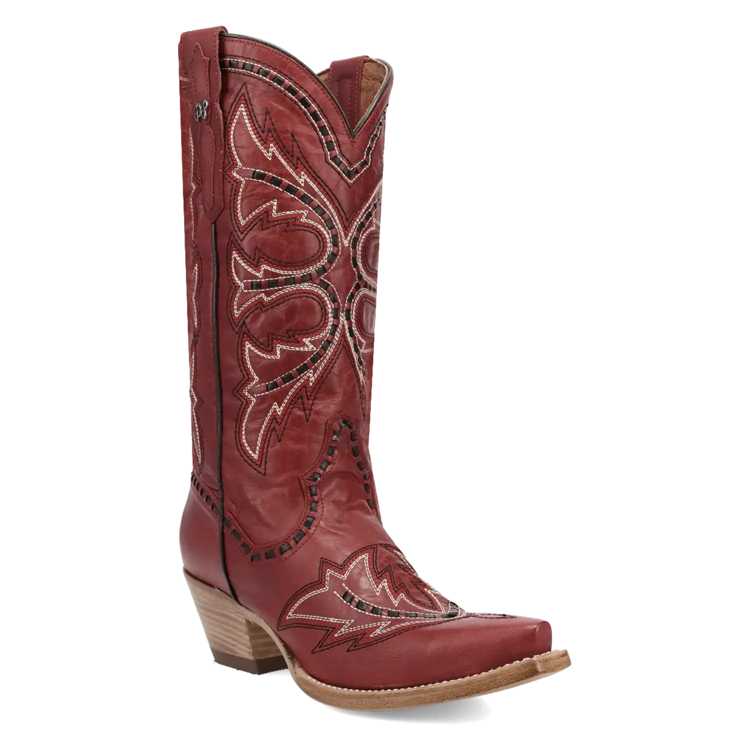 Dan Post Mesa - Women's Leather Cowgirl Boots Red Regular