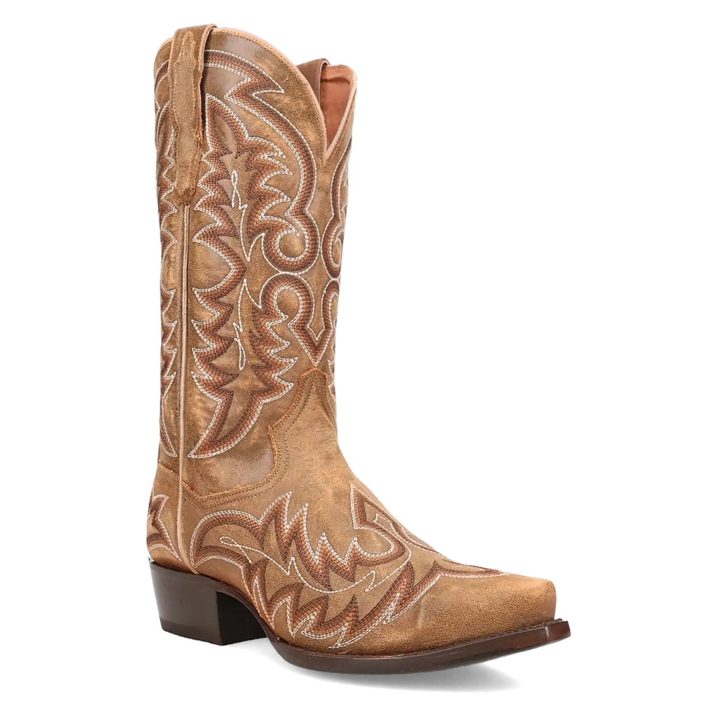 Dan Post Triton - Men's Leather Cowboy Boots Tan
