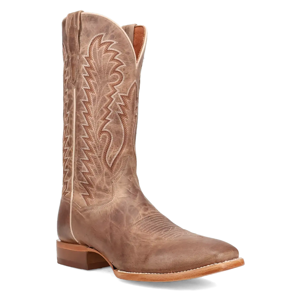 Dan Post Jerry - Men's Leather Cowboy Boots Tan