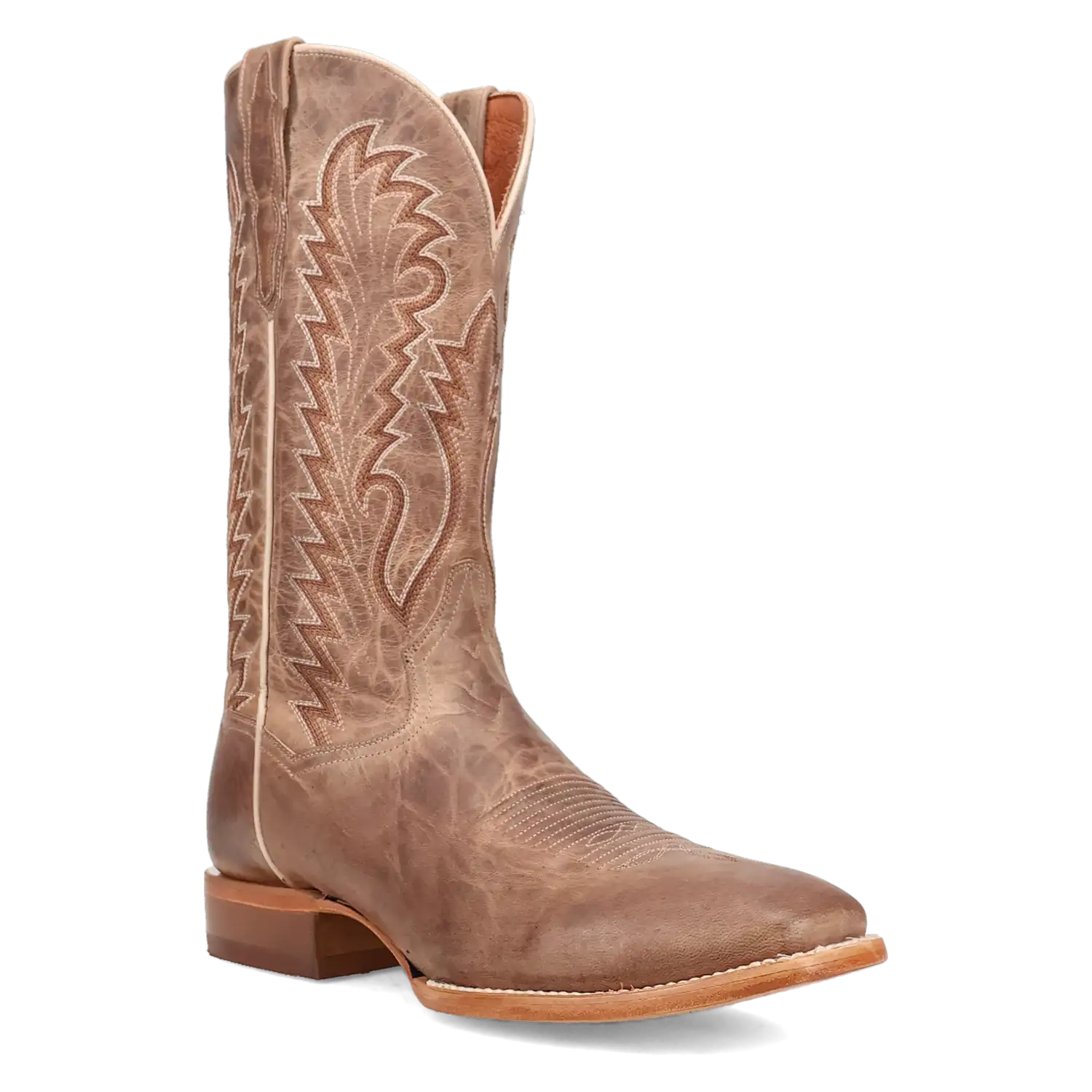 Dan Post Jerry - Men's Leather Cowboy Boots Tan