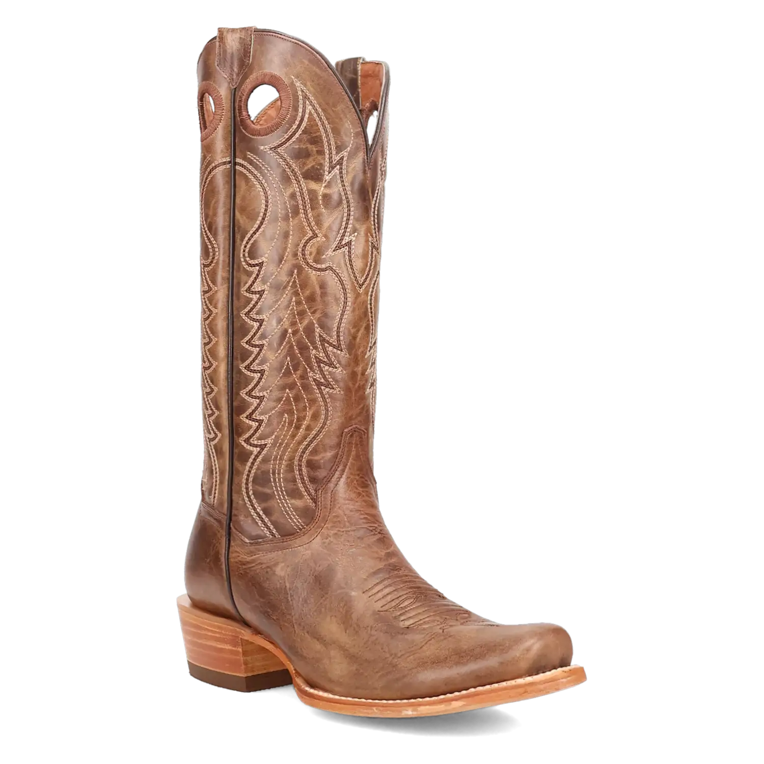 Dan Post Adelaide - Women's Leather Cowgirl Boots Camel Regular