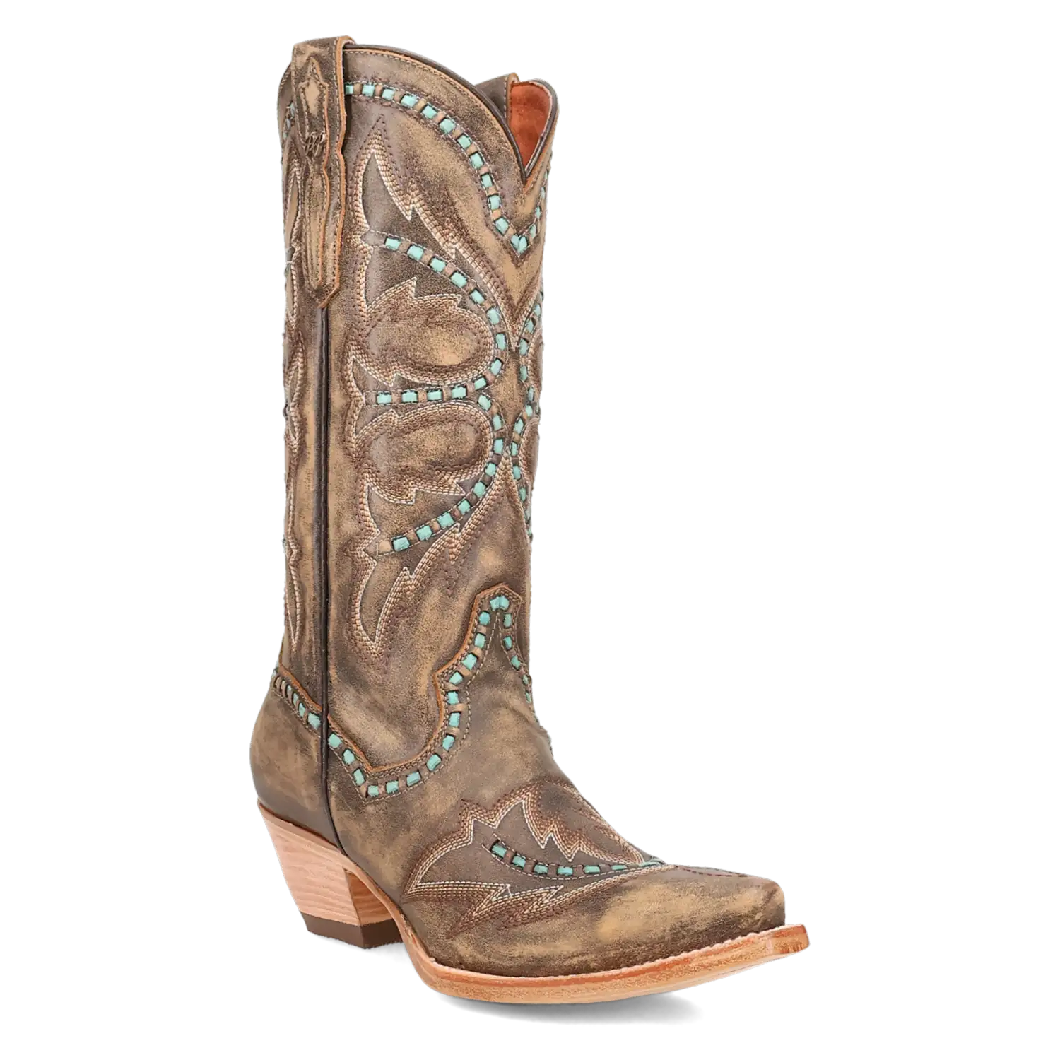 Dan Post Mesa - Women's Leather Cowgirl Boots Honey Regular