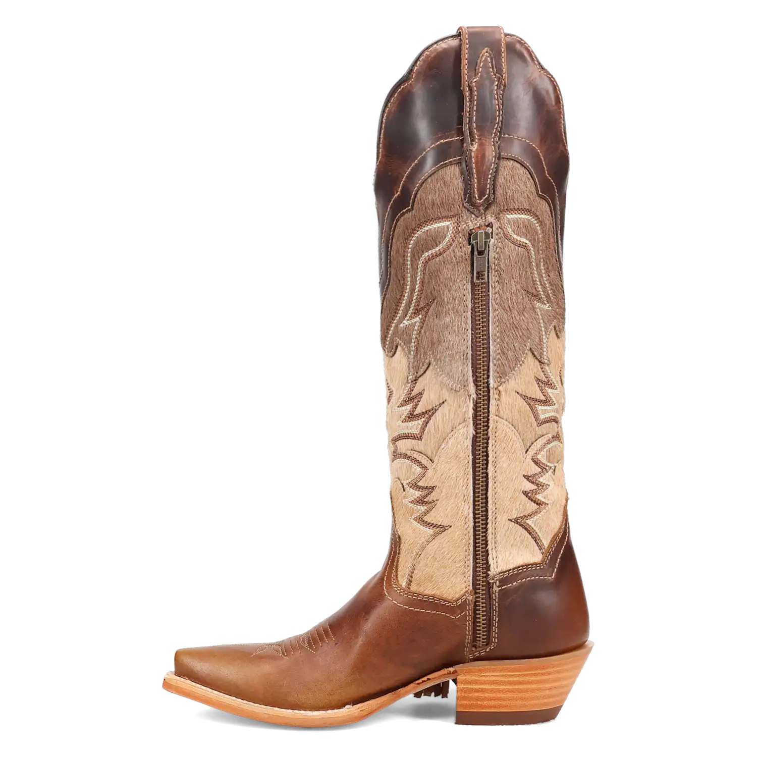Dan Post Dayla - Women's Leather Hair-On Cowgirl Boots
