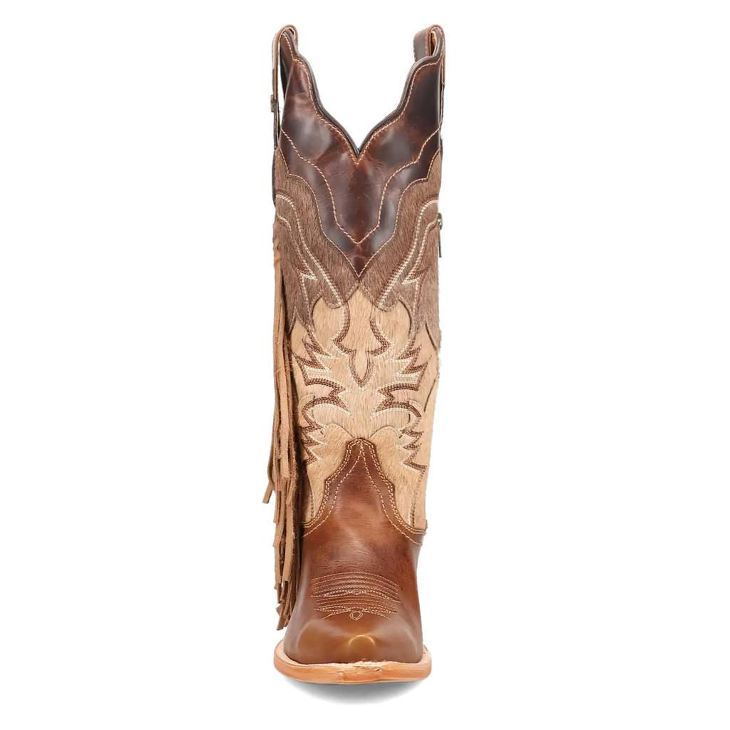 Dan Post Dayla - Women's Leather Hair-On Cowgirl Boots
