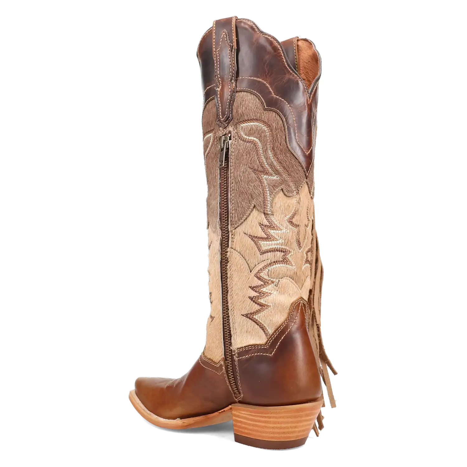Dan Post Dayla - Women's Leather Hair-On Cowgirl Boots