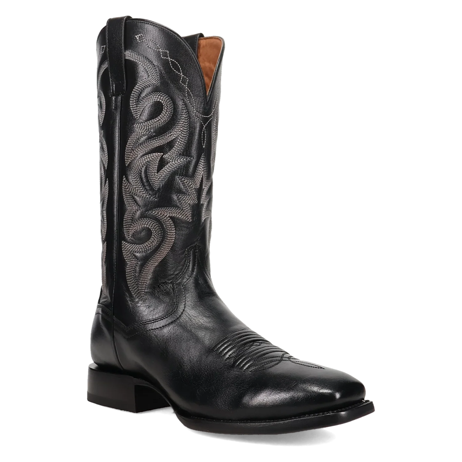Dan Post Remington - Men's Leather Cowboy Boots Black