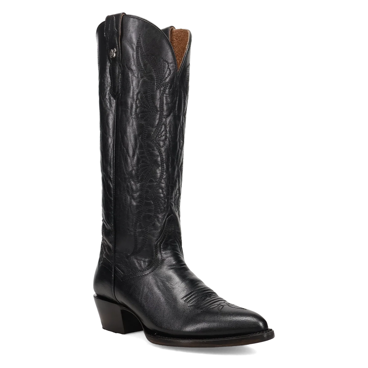 Dan Post Sunrise Canyon - Women's Leather Cowgirl Boots Black Regular