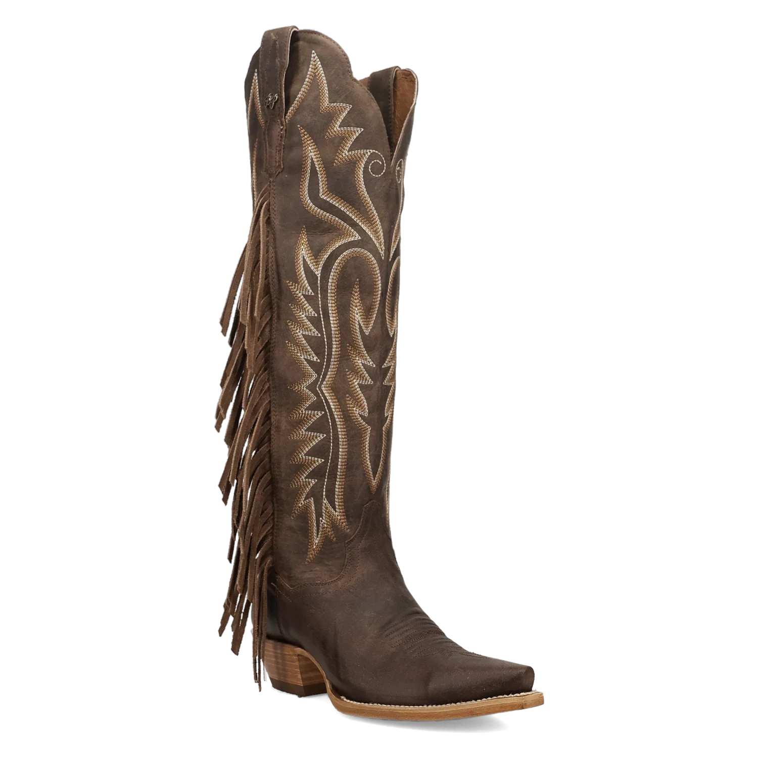 Dan Post Prairie Dancer - Women's Leather Cowgirl Boots Brown