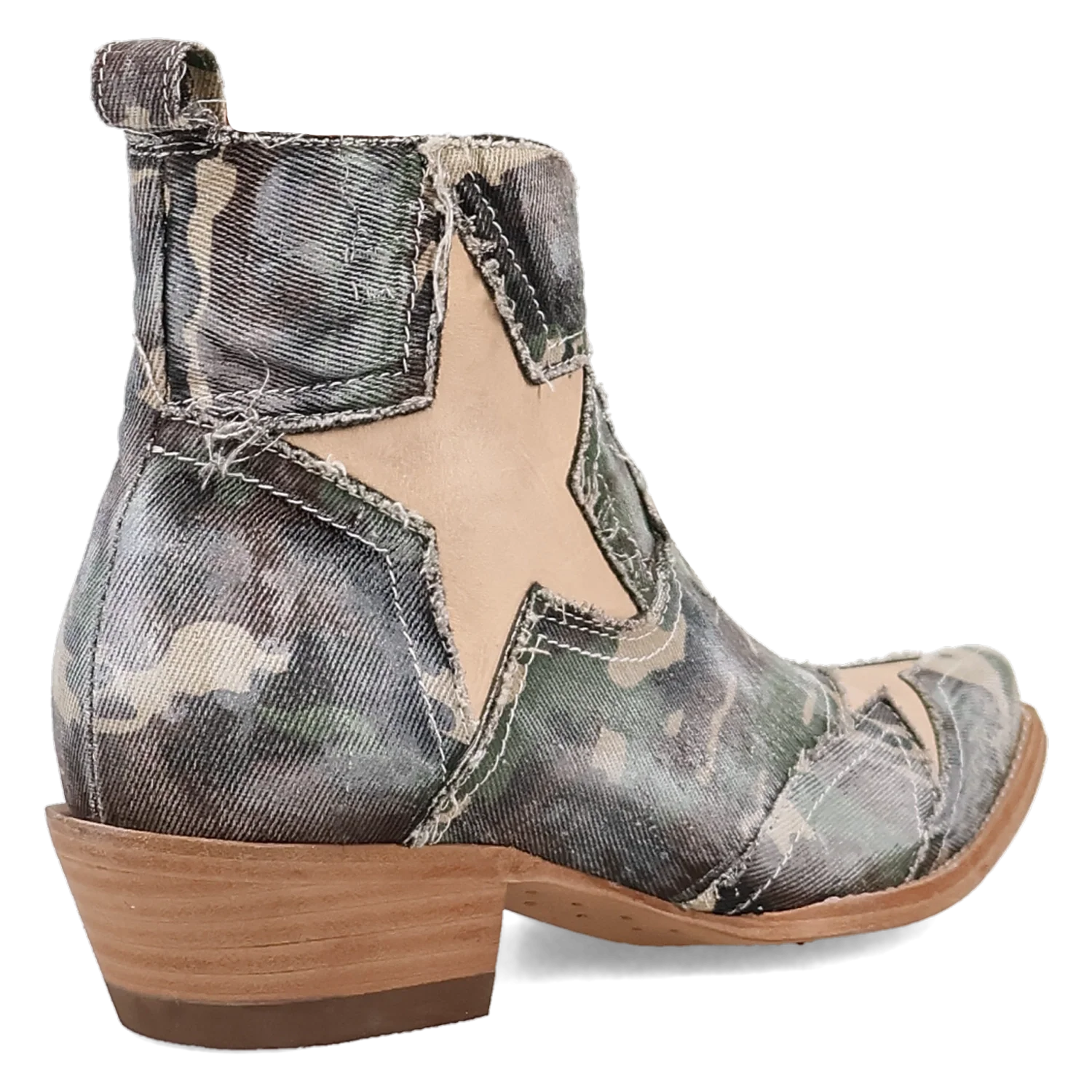 Dan Post Stardust - Women's Denim Cowgirl Booties