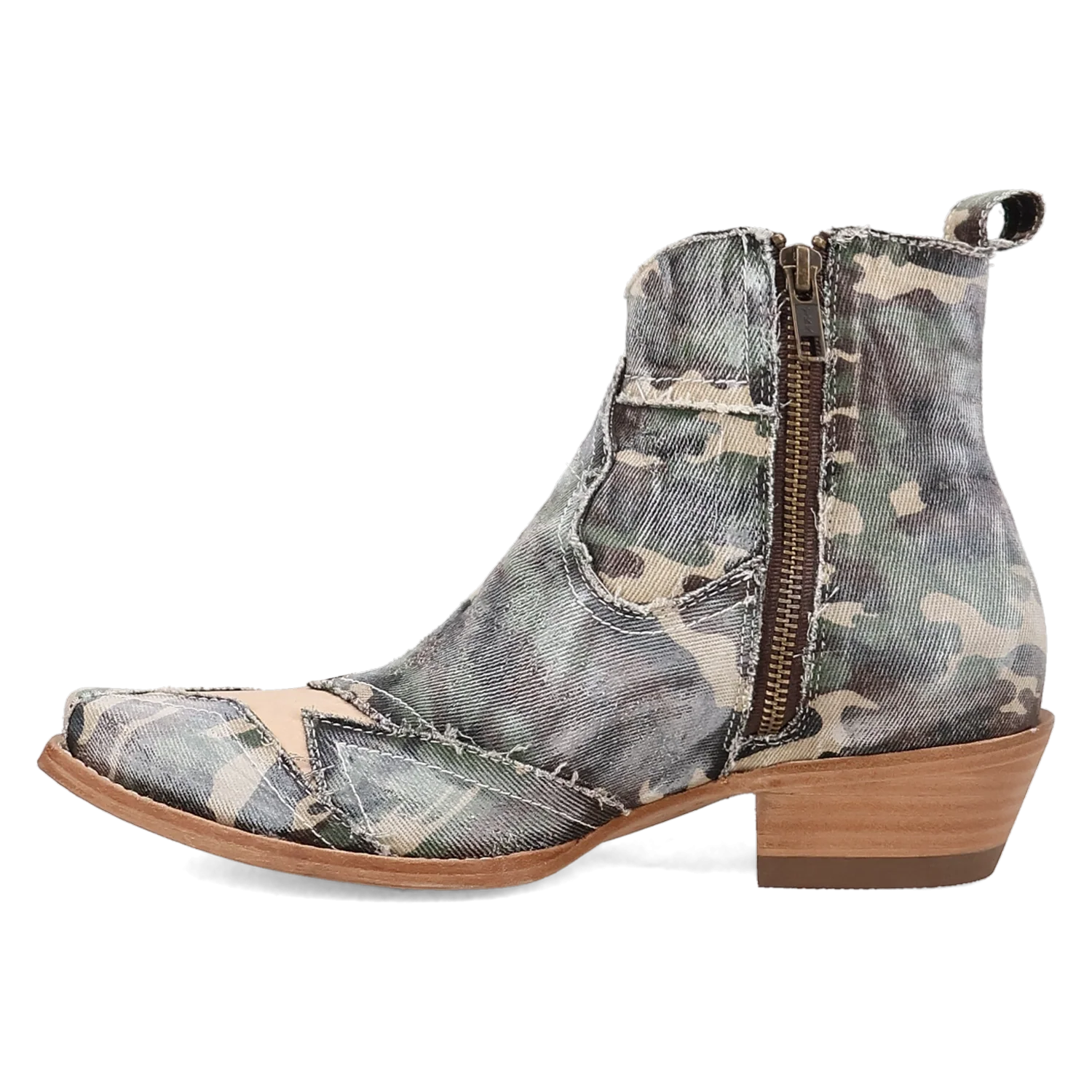 Dan Post Stardust - Women's Denim Cowgirl Booties