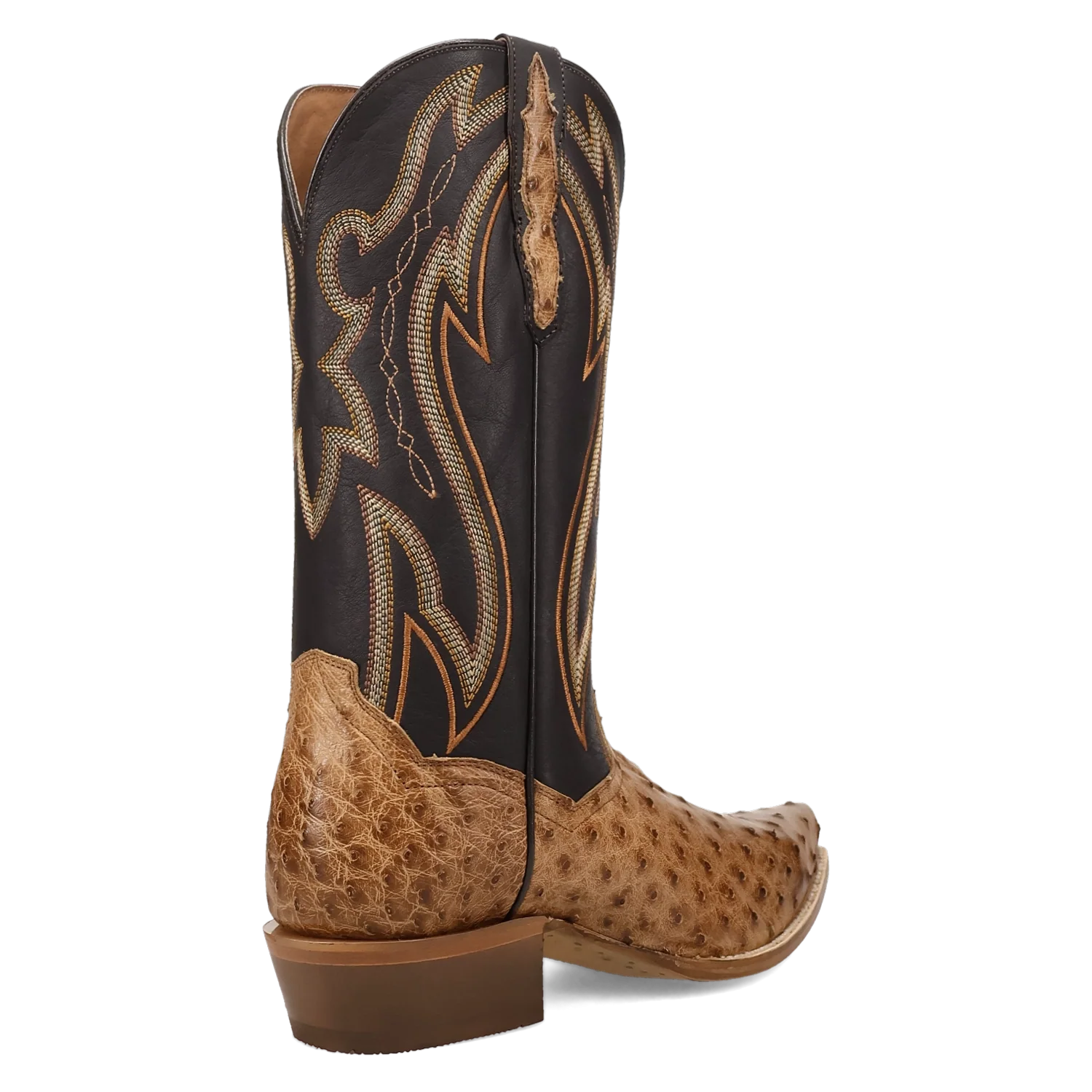 Dan Post Grit - Men's Ostrich Leather Cowboy Boots