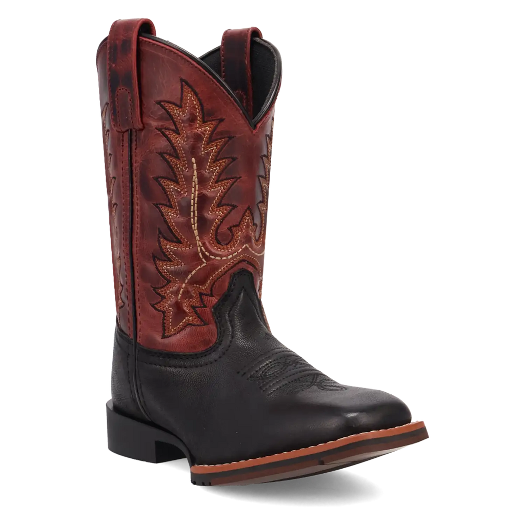 Dan Post Dexter - Little Kid's / Big Kid's Leather Cowboy Boots Red Regular