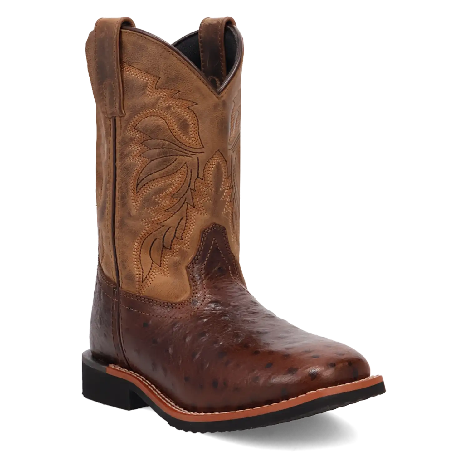 Dan Post Jet - Little Kid's / Big Kid's Leather Cowboy Boots Brown Regular