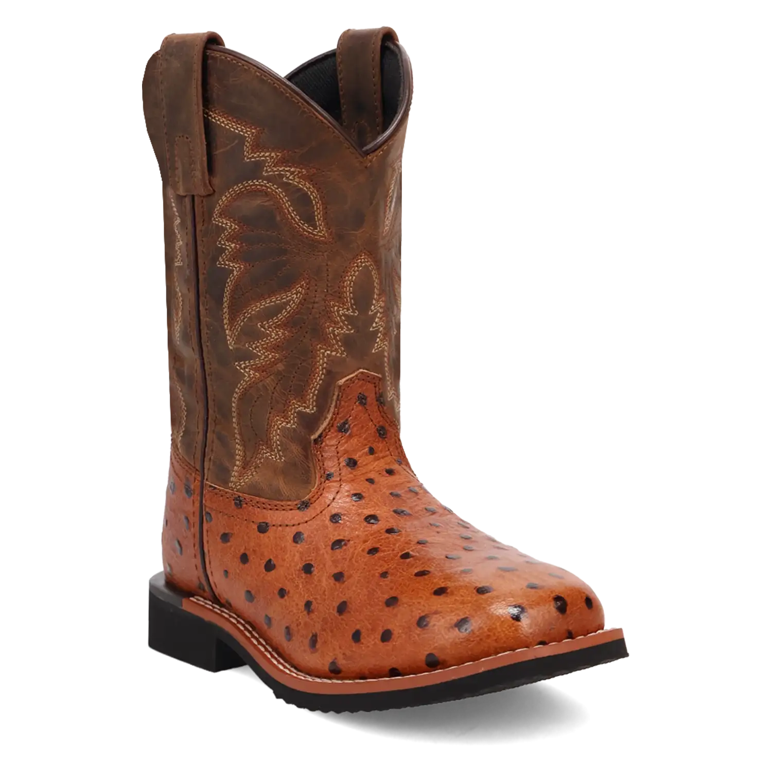 Dan Post Jet - Little Kid's / Big Kid's Leather Cowboy Boots Tan Regular