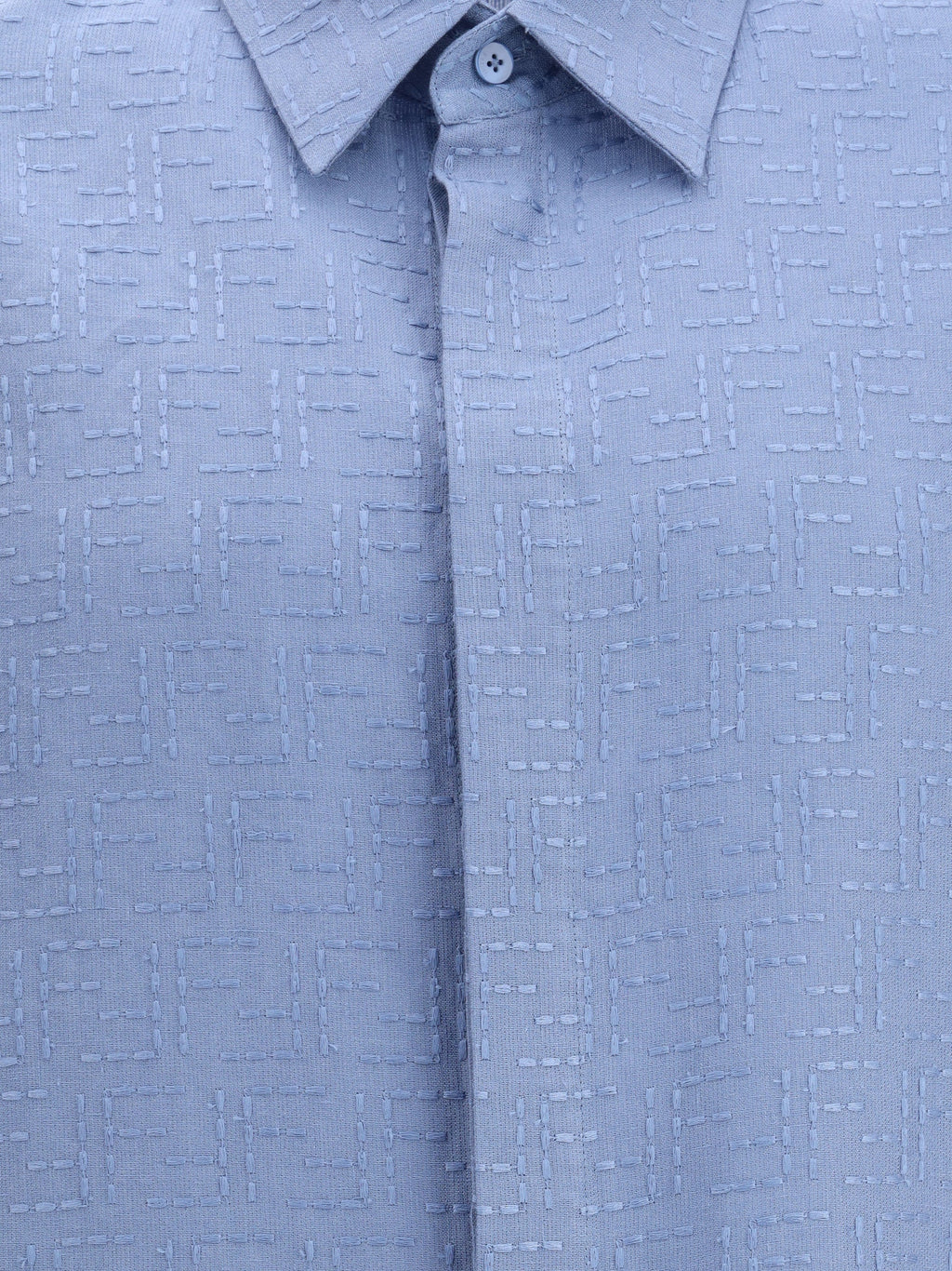 Fendi Men Linen Shirt