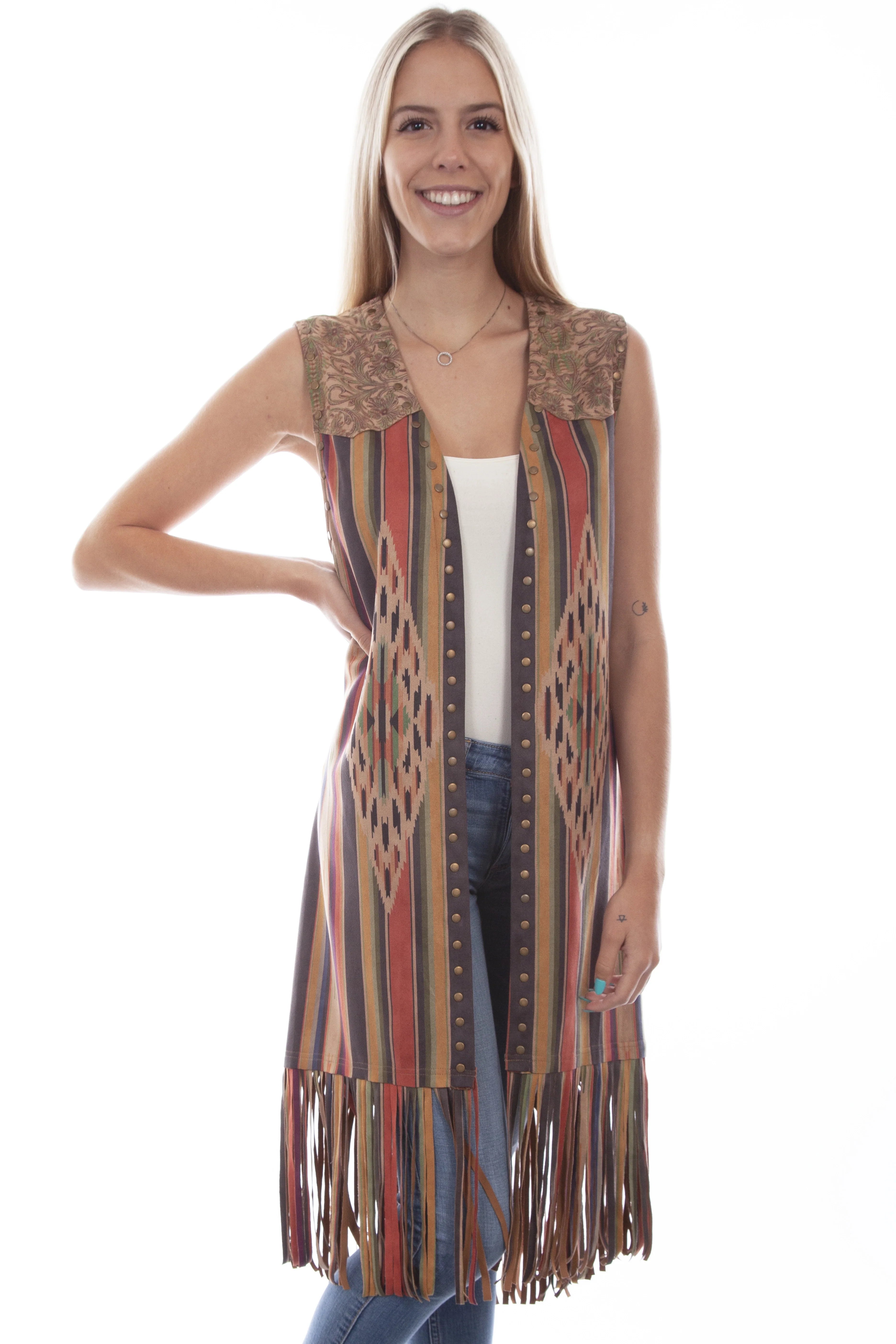 Scully Juniper (HC768) – Women’s Vest Serape