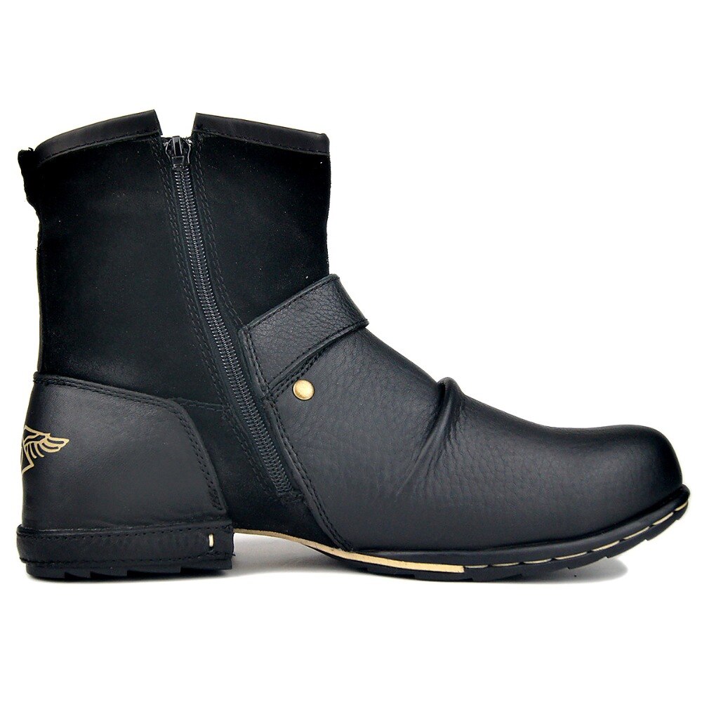 Men's Leather Ankle Boots