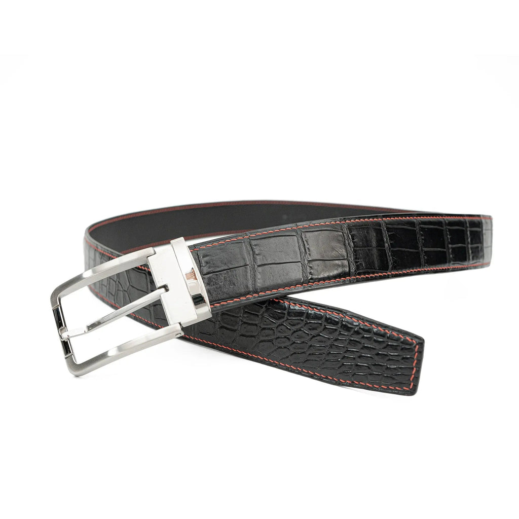 Handcrafted Alligator Leather Belts DVG291