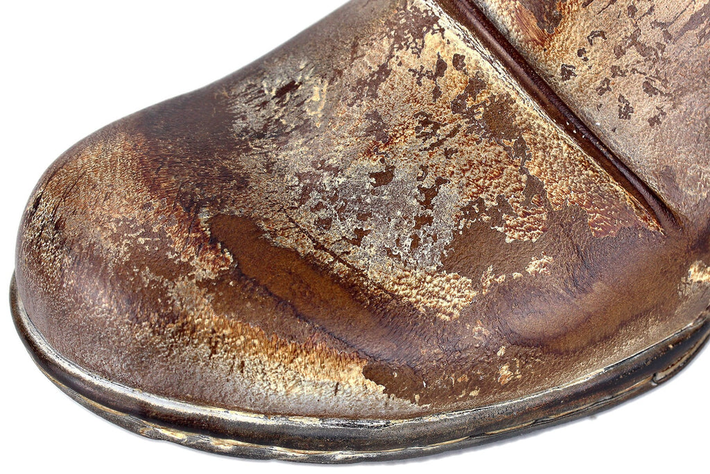 Men's Leathe Ankle Boots-CaramelBrown