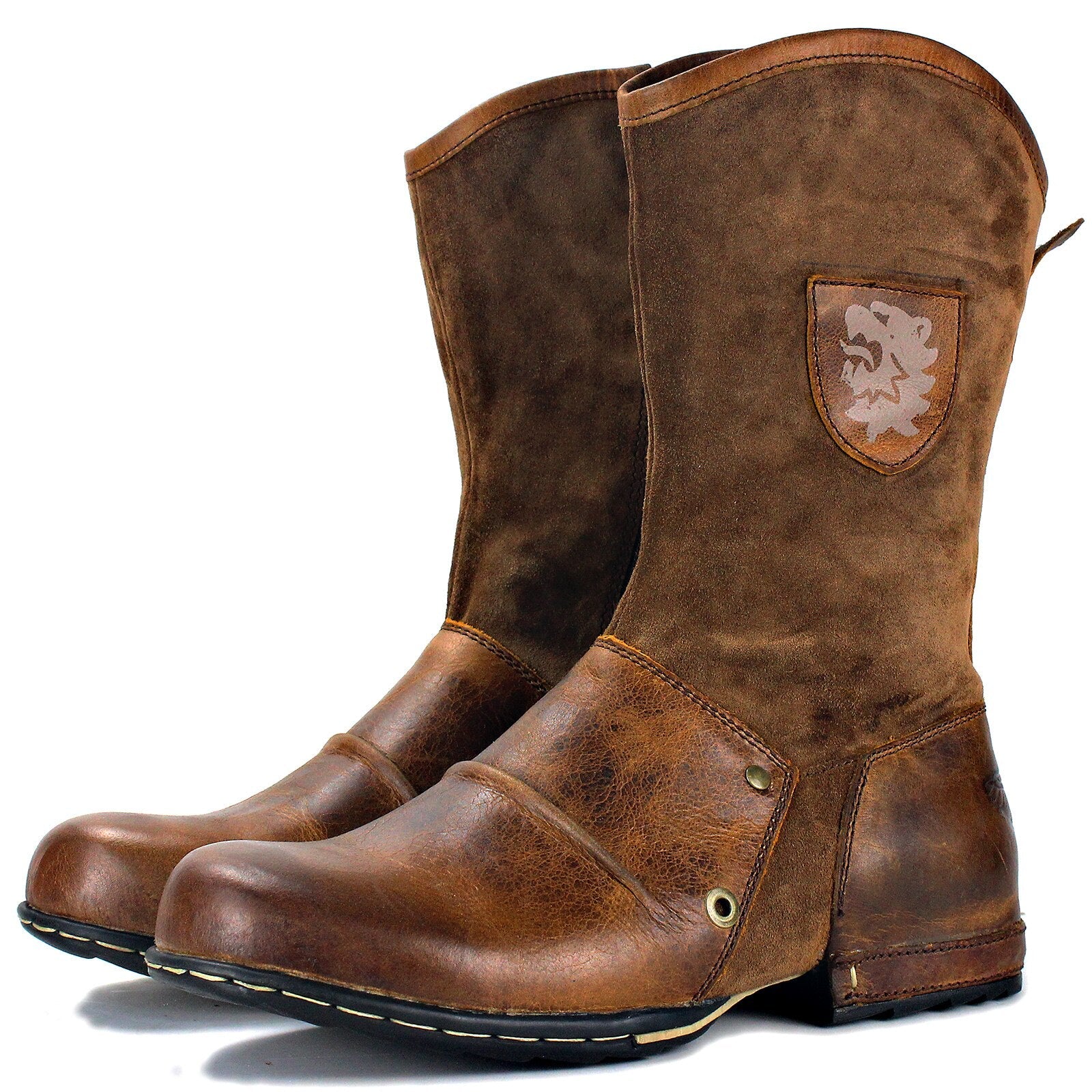 2021 Men's Genuine Leather Western Boots