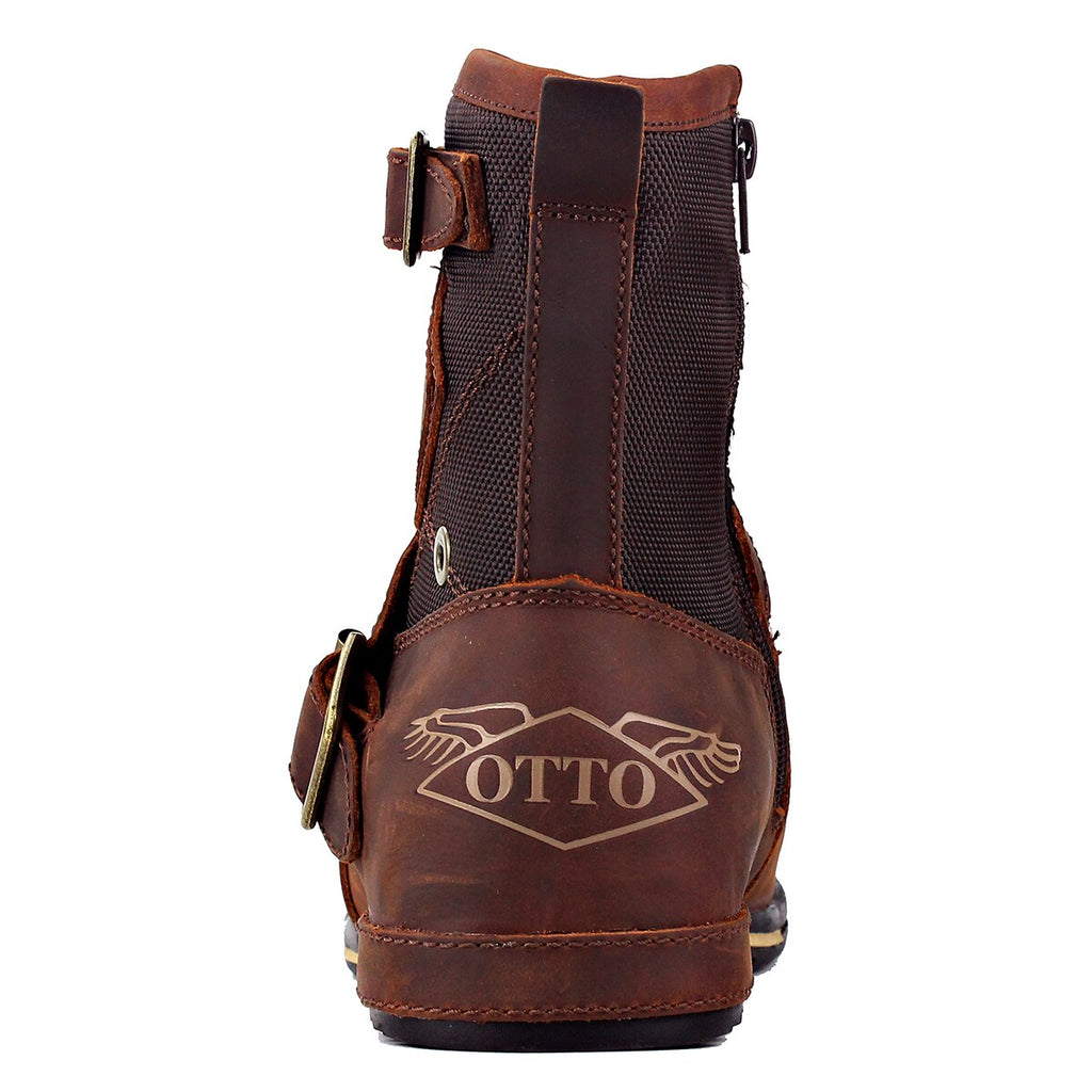 Men's Leathe Ankle Boots OS-5008-1-A