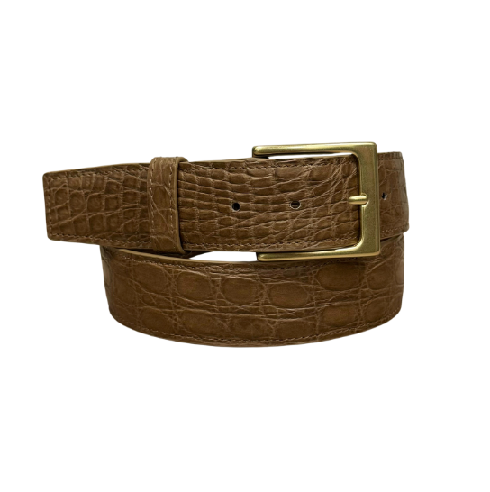 Full Skin Belt, Light Brown Matte