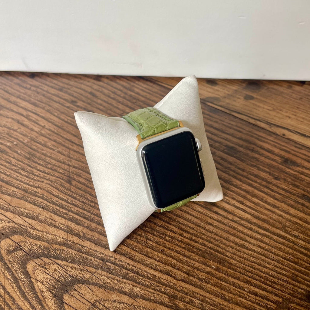 Apple Watch Band, Kiwi Matte Alligator