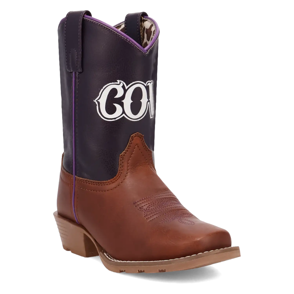 Laredo Little Cowgirl - Little Kids / Big Kids Cowgirl Boots Purple