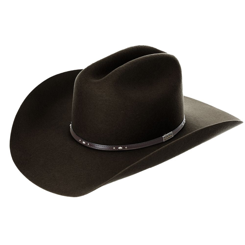 Larry Mahan's Stockman - (3X) Wool Felt Cowboy Hat Brown