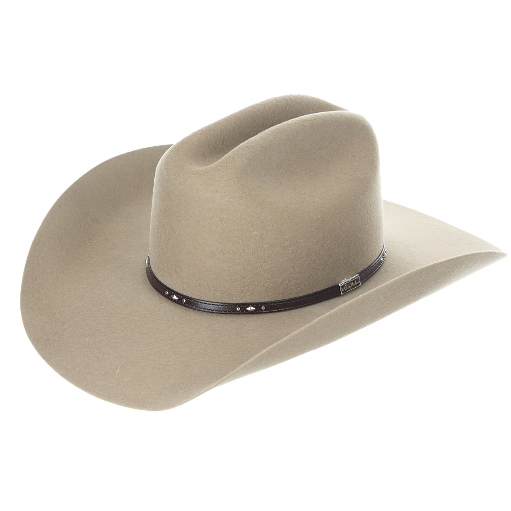 Larry Mahan's Stockman - (3X) Wool Felt Cowboy Hat Fawn