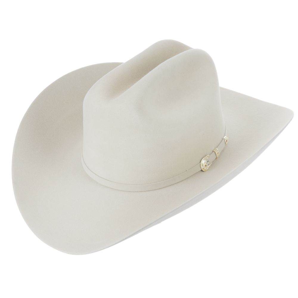 Larry Mahan's El Rey - (30X) Fur Felt Cowboy Hat Silverbelly