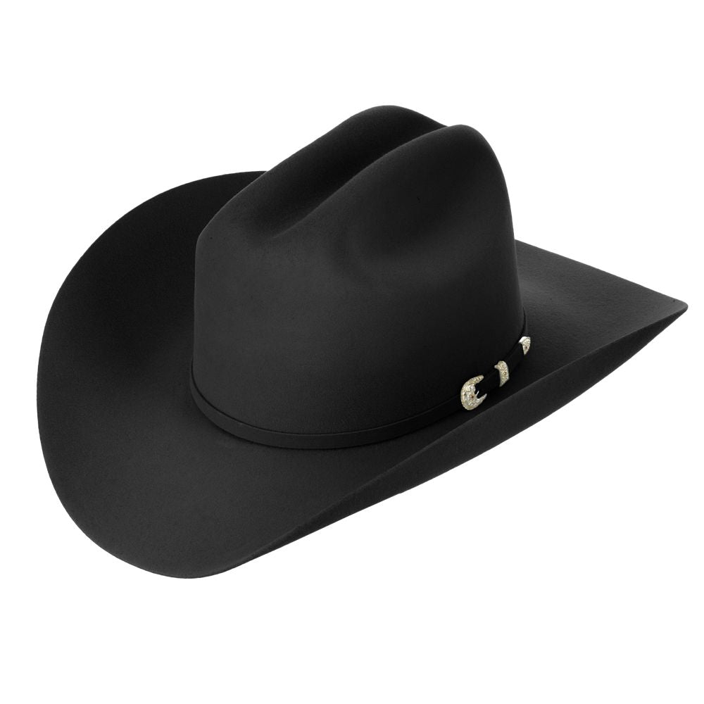 Larry Mahan's El Rey - (30X) Fur Felt Cowboy Hat Black