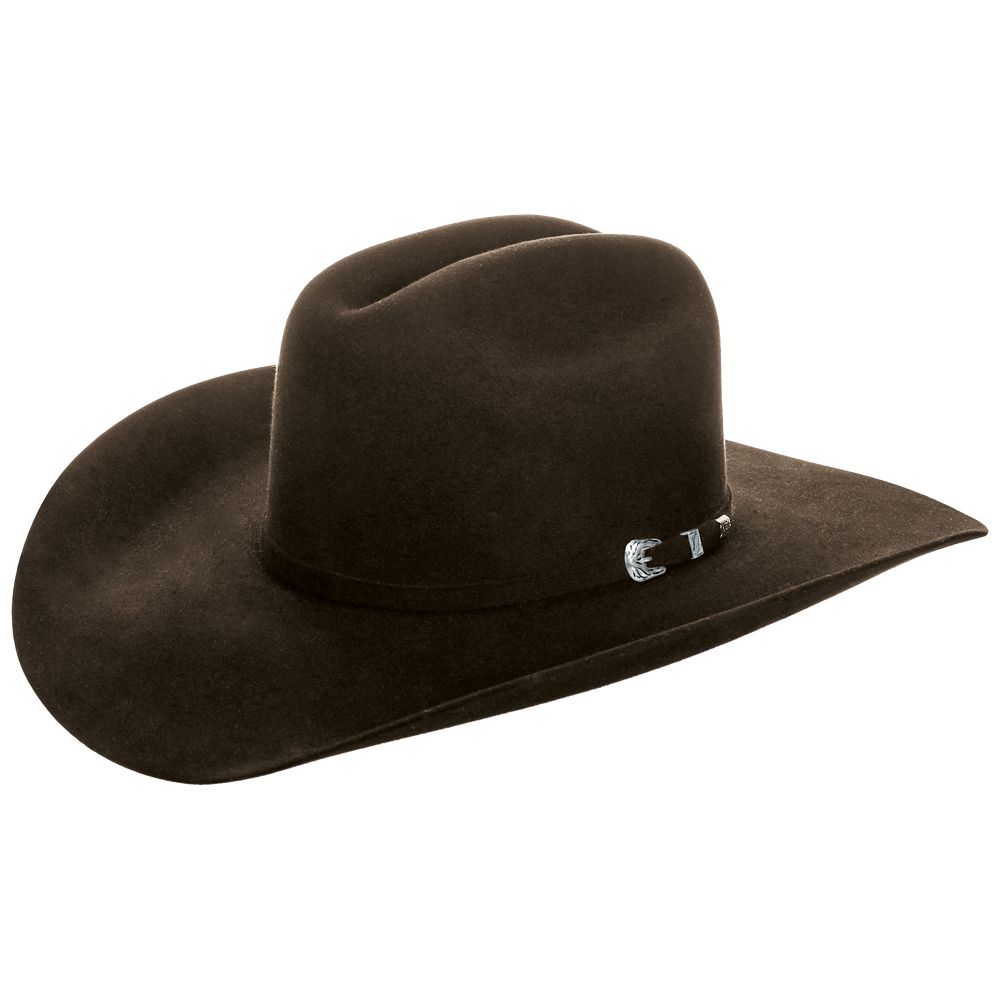 Larry Mahan's Fort Worth - (5X) Fur Felt Cowboy Hat Brown