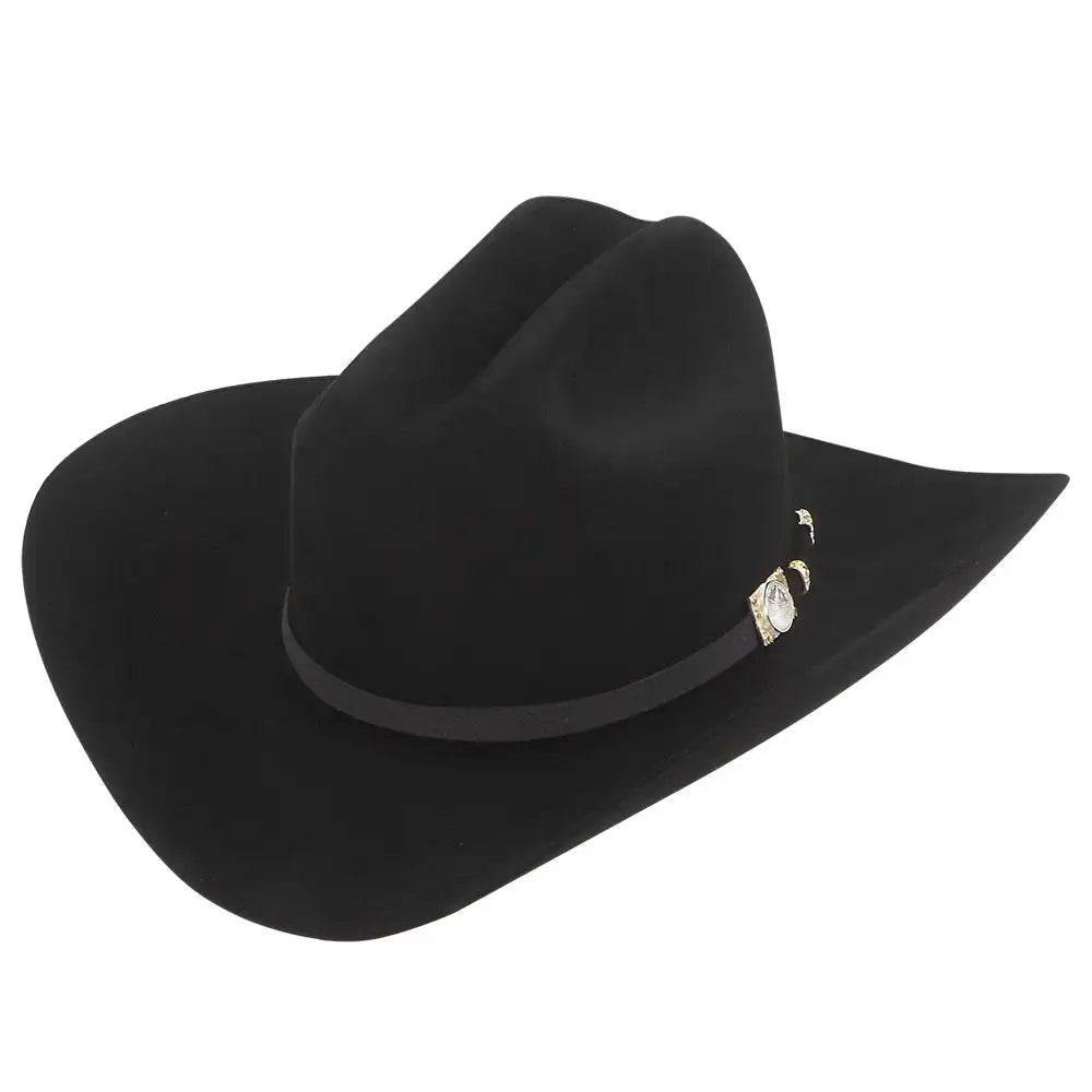 Larry Mahan's Independencia - (100X) Fur Felt Cowboy Hat Black