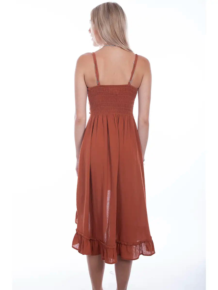 Scully Cantina Spaghetti Straps Dress (PSL-265) - Women's Sundress