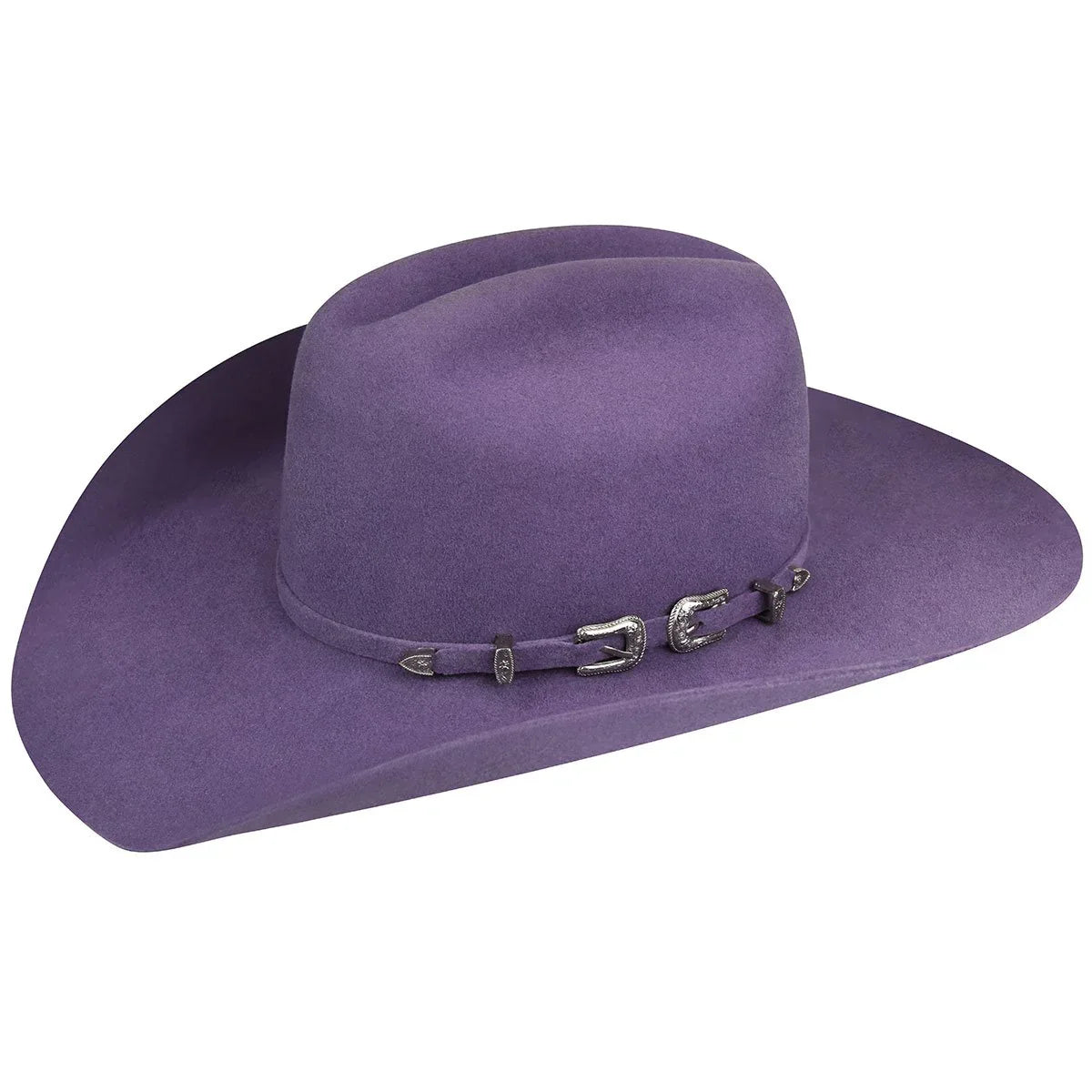 Bailey Punchy - Wool Felt Cowboy Hat Purple