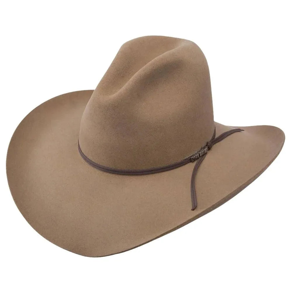 Stetson John Wayne Peacemaker - (4X) Wool Felt Cowboy Hat Stone