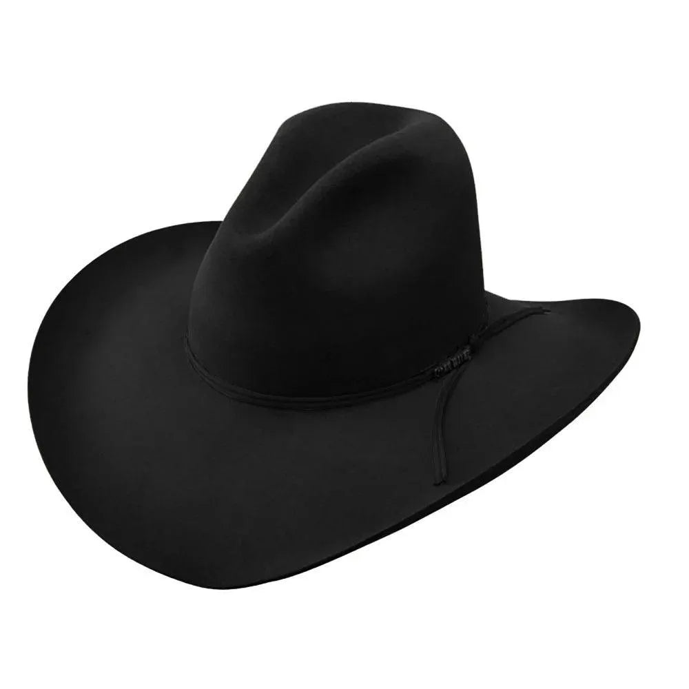 Stetson John Wayne Peacemaker - (4X) Wool Felt Cowboy Hat Black