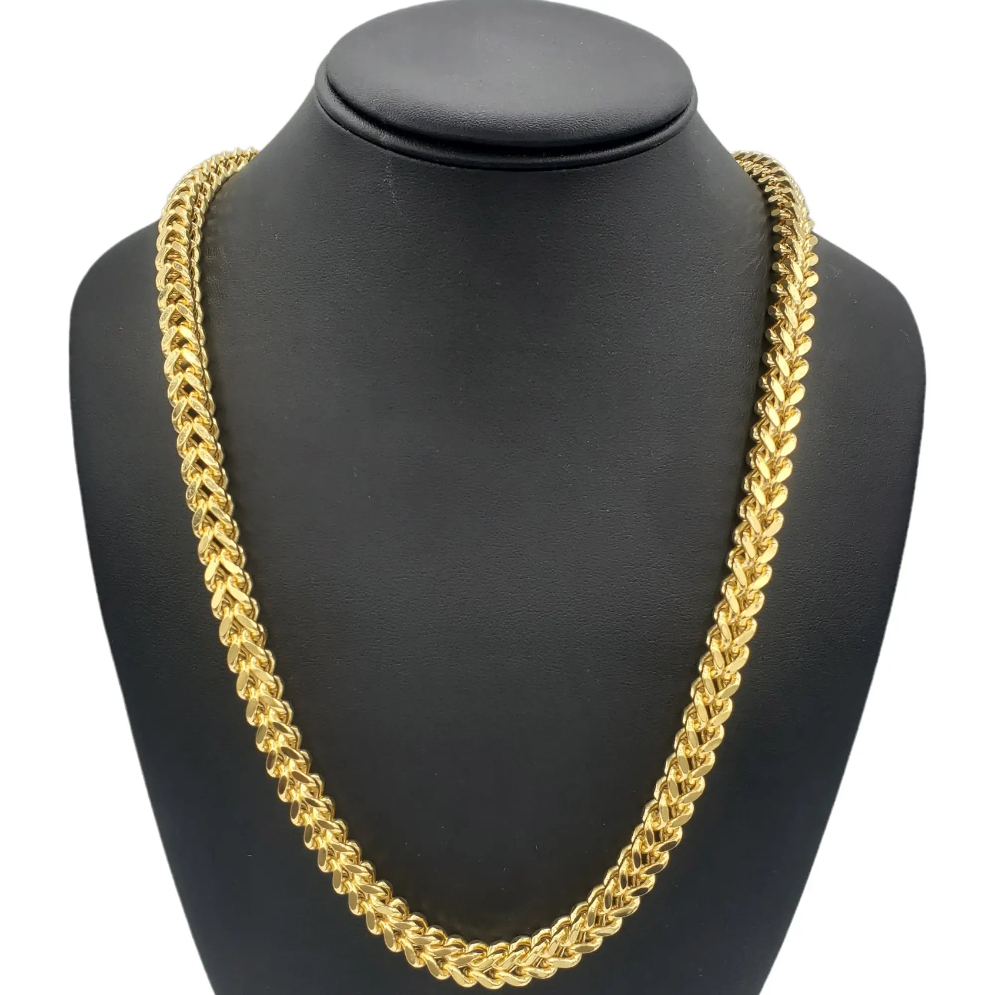 14K Gold- Hollow Franco Chain