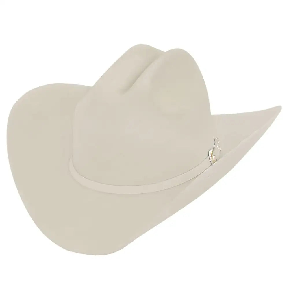 Larry Mahan's Real - (6X) Fur Felt Cowboy Hat Silverbelly