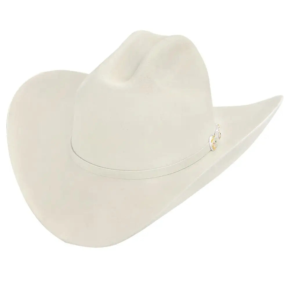 Larry Mahan's Real - (6X) Fur Felt Cowboy Hat Ivory
